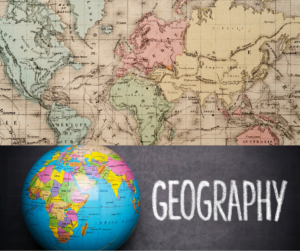 A global geographical map